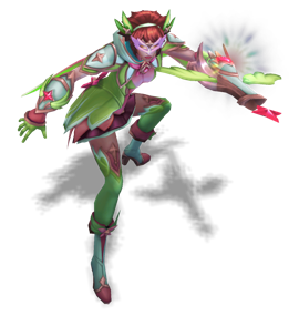 Star Guardian Quinn Emerald chroma