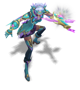 Star Guardian Quinn Turquoise chroma