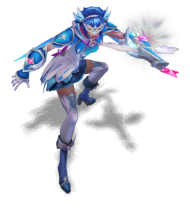 Star Guardian Quinn Sapphire chroma