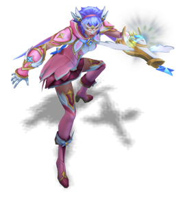 Star Guardian Quinn Rose Quartz chroma