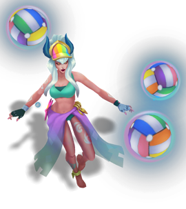Pool Party Syndra Rainbow chroma