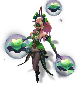 Withered Rose Syndra Emerald chroma