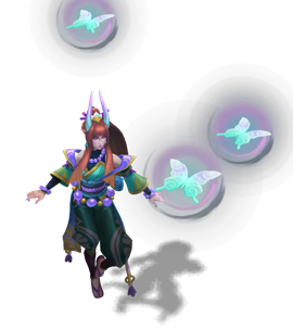 Spirit Blossom Syndra Turquoise chroma