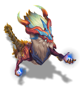 Storm Dragon Aurelion Sol Ruby chroma