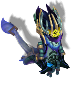 Inkshadow Aurelion Sol Sapphire chroma