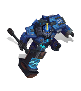 Mecha Zero Sion Sapphire chroma