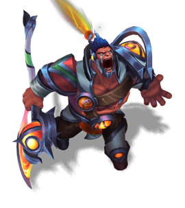 Cosmic Paladin Sion Ruby chroma