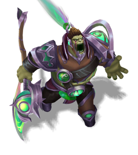 Cosmic Paladin Sion Emerald chroma