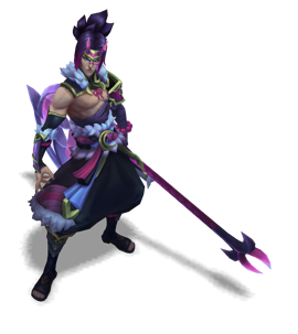 Snow Moon Kayn Amethyst chroma