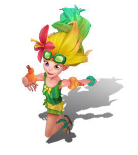 Pool Party Zoe Emerald chroma