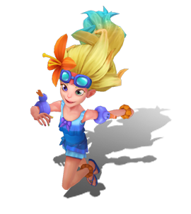 Pool Party Zoe Sapphire chroma