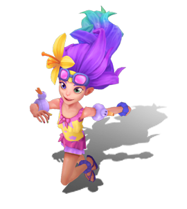 Pool Party Zoe Amethyst chroma