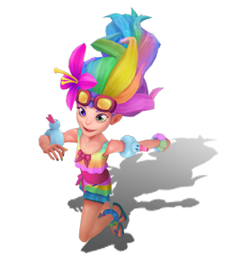 Pool Party Zoe Rainbow chroma