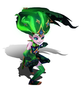 Star Guardian Zoe Emerald chroma
