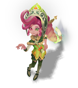 Winterblessed Zoe Peridot chroma