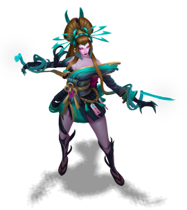 Blood Moon Zyra Turquoise chroma
