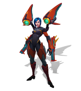 Bullet Angel Kai'Sa Ruby chroma