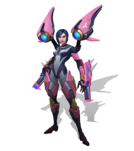 Bullet Angel Kai'Sa Rose Quartz chroma