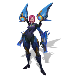 Bullet Angel Kai'Sa Aquamarine chroma