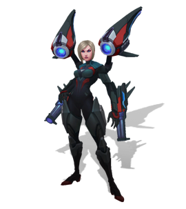 Bullet Angel Kai'Sa Obsidian chroma