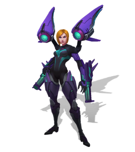 Bullet Angel Kai'Sa Amethyst chroma