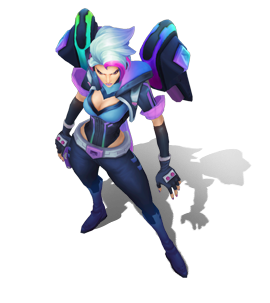 Arcade Kai'Sa Obsidian chroma