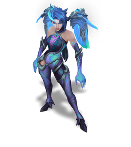 Lagoon Dragon Kai'Sa Sapphire chroma