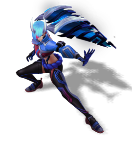 Inkshadow Kai'Sa Sapphire chroma