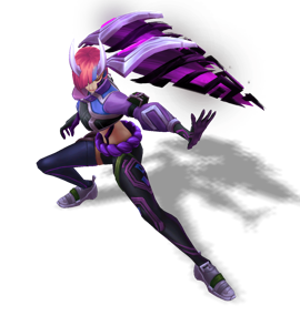 Inkshadow Kai'Sa Amethyst chroma
