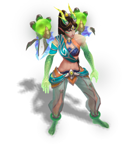Heavenscale Kai'Sa Emerald chroma