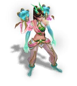 Heavenscale Kai'Sa Rose Quartz chroma
