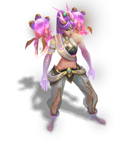 Heavenscale Kai'Sa Lustrous chroma