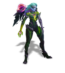 Dark Star Kai'Sa Emerald chroma