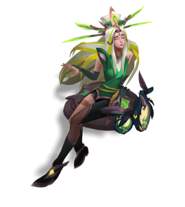 Graceful Phoenix Seraphine Emerald chroma