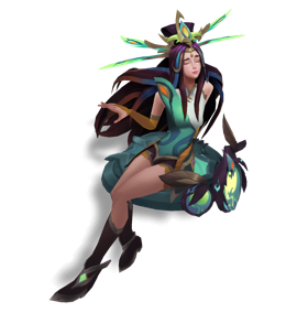 Graceful Phoenix Seraphine Turquoise chroma