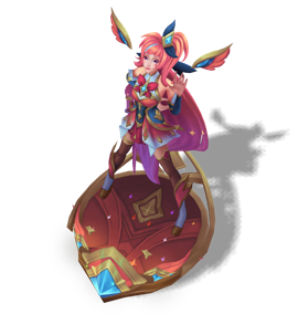 Star Guardian Seraphine Ruby chroma