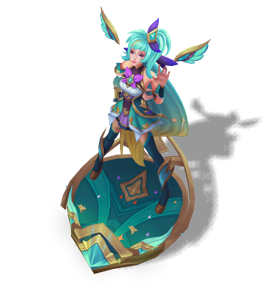 Star Guardian Seraphine Turquoise chroma