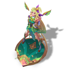 Star Guardian Seraphine Emerald chroma