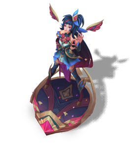 Star Guardian Seraphine Obsidian chroma