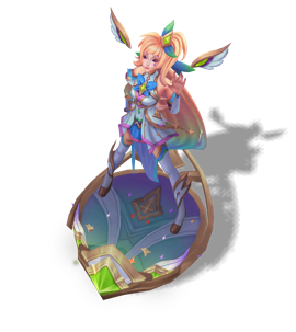 Star Guardian Seraphine Rainbow chroma