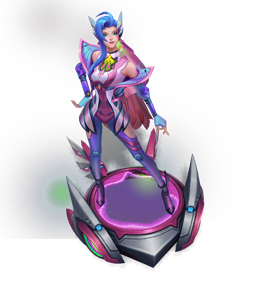 Battle Dove Seraphine Rose Quartz chroma