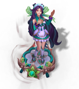 Dumpling Darlings Seraphine Turquoise chroma