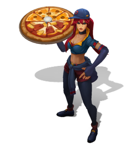 Pizza Delivery Sivir Obsidian chroma
