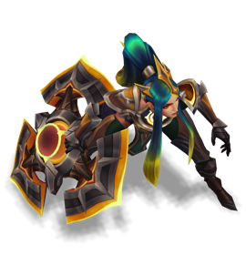 Solar Eclipse Sivir Catseye chroma