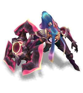 Solar Eclipse Sivir Rose Quartz chroma