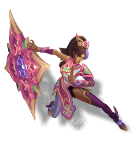 Mythmaker Sivir Rose Quartz chroma