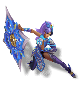 Mythmaker Sivir Sapphire chroma