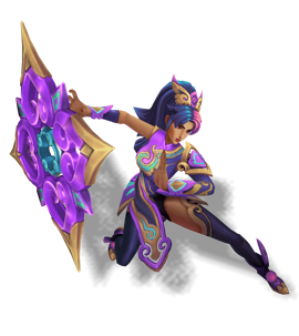 Mythmaker Sivir Tanzanite chroma