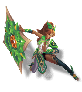 Mythmaker Sivir Emerald chroma
