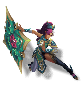 Mythmaker Sivir Obsidian chroma